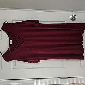 Free Kisses Cold Shoulder dress